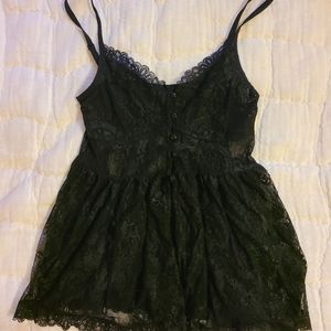 Killstar Lace Babydoll Tank